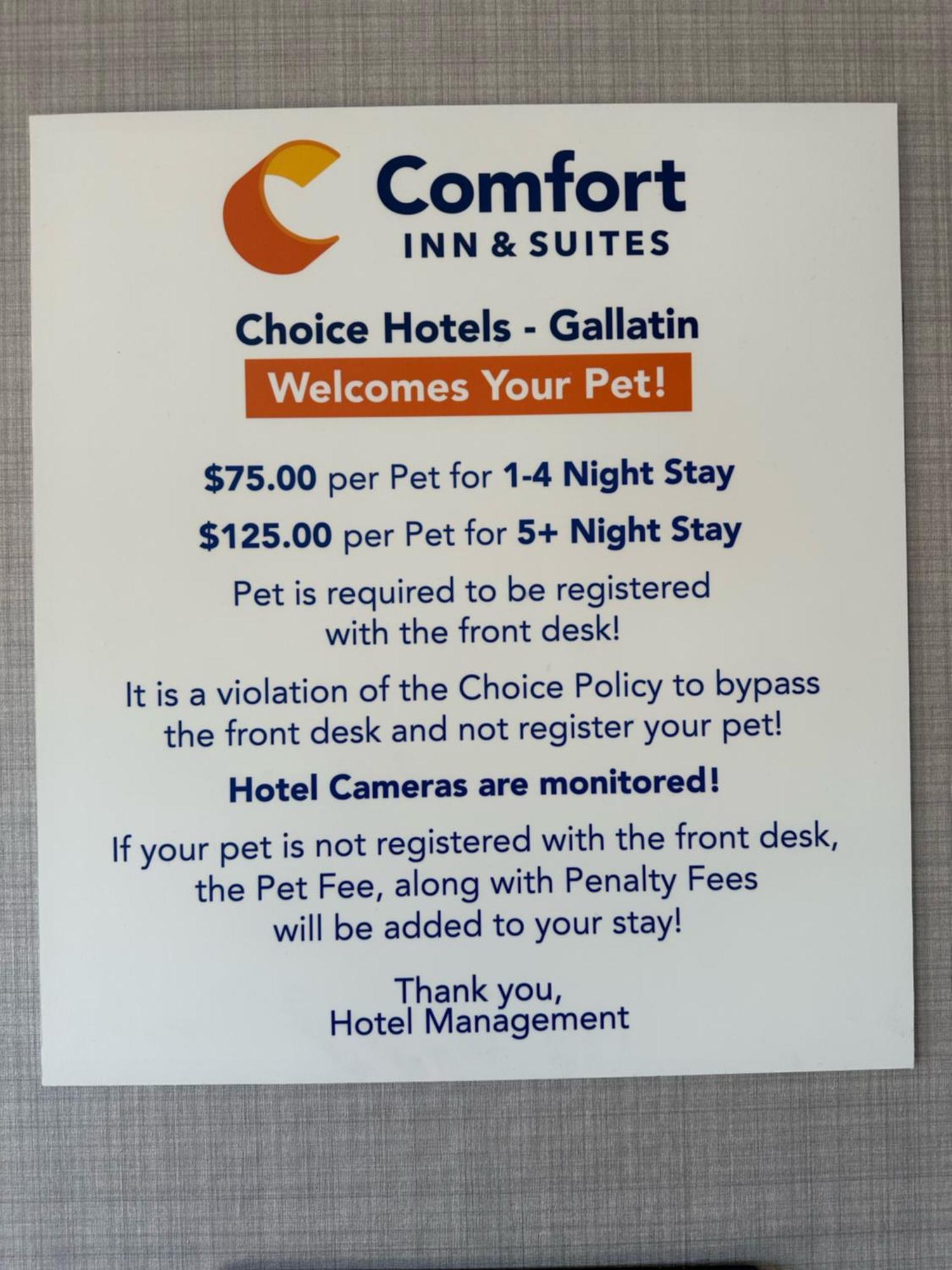 Comfort Inn & Suites Gallatin - Nashville Metro Exterior foto